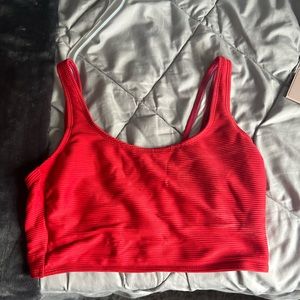 true craft red bikini top